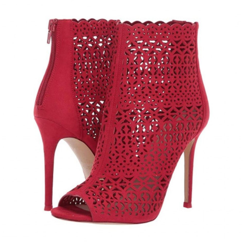ALDO Kuniel red ankle boots bootie sexy